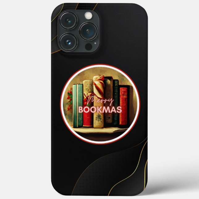 Fröhliche Buchmäler, Weihnachtsschüler Case-Mate iPhone Hülle (Rückseite)