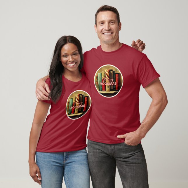 Fröhliche Buchmäler, Weihnachtsschüler T-Shirt (Unisex)