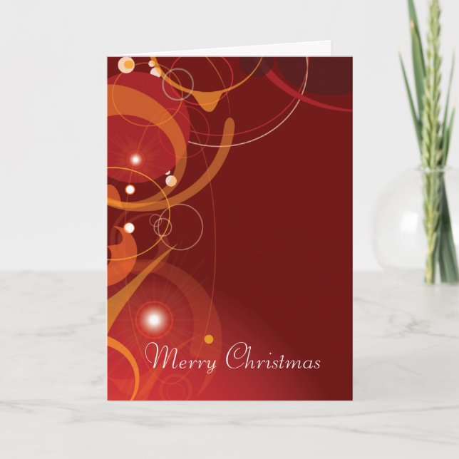 Fröhliche Chrismas Karte (Vorderseite)
