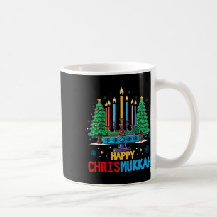 Fröhliche Chrismukkah Frohe Weihnachten Chanukka 1 Kaffeetasse