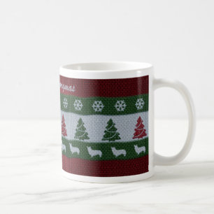 Fröhliche Corgmas Kaffee-Tasse Kaffeetasse
