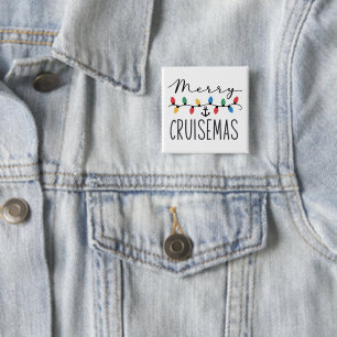 Fröhliche Cruisemas Familien-Weihnachts-Kreuzfahrt Button