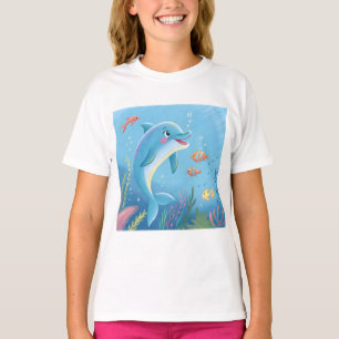 Fröhliche Delfin-Momente T-Shirt