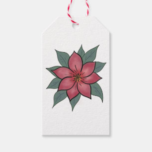 Fröhliche Elegant-Geschenkmarke Geschenkanhänger