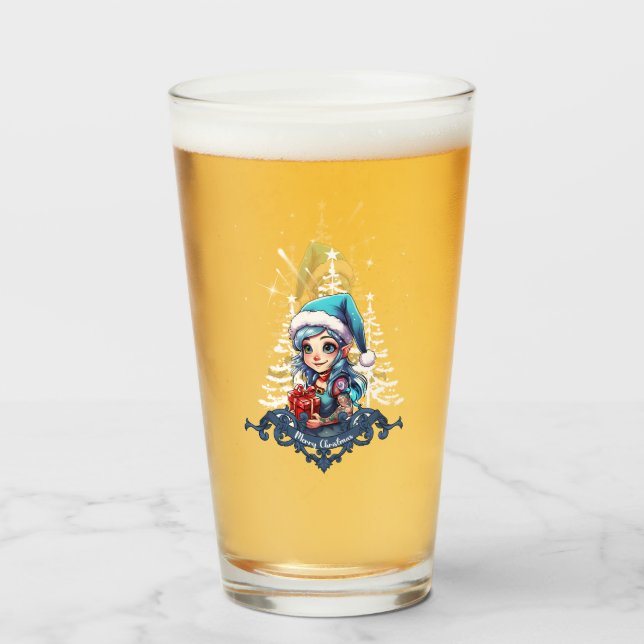 Fröhliche Elfe Glas (Vorne (Gefüllt))