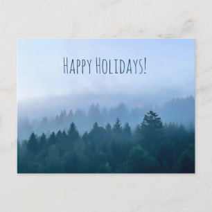 Fröhliche Feiertags-Weihnachtskarte Feiertagspostkarte