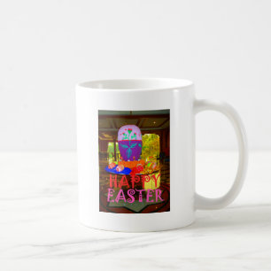 Fröhliche Festliche Frühlings-Osterzeit Bunte Eier Kaffeetasse