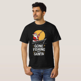 Fröhliche Fisch-Weihnachten Fang T-Shirt