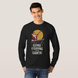 Fröhliche Fisch-Weihnachten Fang T-Shirt