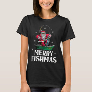 Fröhliche Fisch-Weihnachten Lustiger Weihnachten A T-Shirt