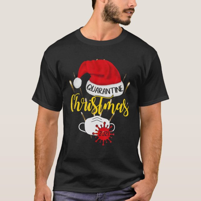 Fröhliche Fitmas und ein glückliches Neujahr Funny T-Shirt (Vorderseite)