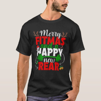 Fröhliche Fitmas und glückliche Fitness im Neuen J T-Shirt