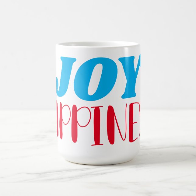 Fröhliche Freude Tasse (Mittel)