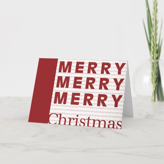 Fröhliche, fröhliche Weihnachten (Vorderseite)