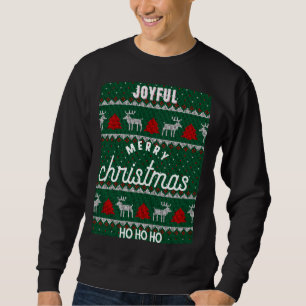 fröhliche, fröhliche Weihnachten, wie Sweatshirt