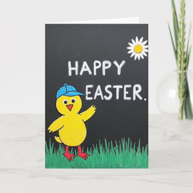 Fröhliche Frühlingsanfänger Karte (Vorderseite)