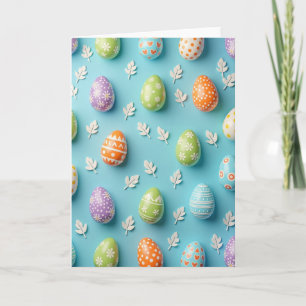 Fröhliche Frühlingsformen Karte