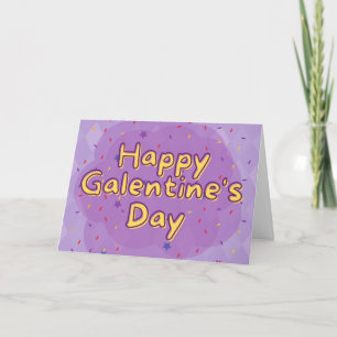 Fröhliche Galentine's platonische Valentinskarte Karte