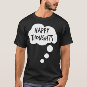 fröhliche Gedanken wunderschönes Comic-Blase-Des T-Shirt