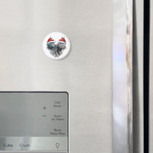 Fröhliche Gorilla-Weihnachten Magnet