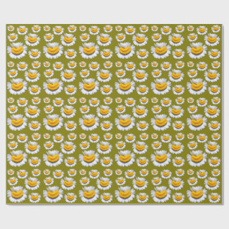 Fröhliche Grinsen von Kamille Geschenkpapier