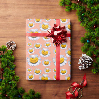 Fröhliche Grinsen von Kamille Geschenkpapier