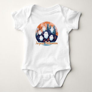 Fröhliche Halloween Baby Strampler