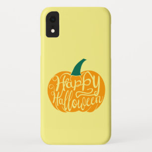 Fröhliche Halloween-Beschriftung auf ausgehöhltem  Case-Mate iPhone Hülle