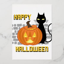 Fröhliche Halloween-Einladungen
