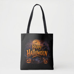 Fröhliche Halloween-Geister Nacht – Gruseliges Hal Tasche