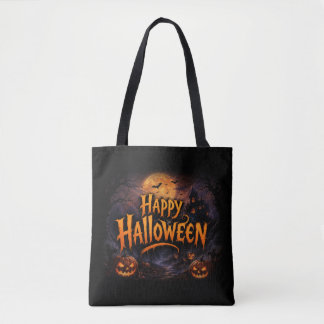 Fröhliche Halloween-Geister Nacht – Gruseliges Hal Tasche