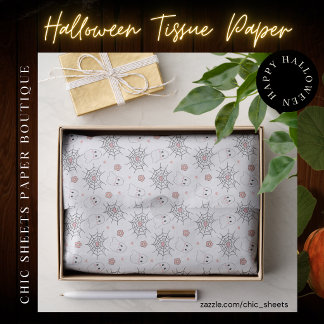 Fröhliche Halloween-Geschenkverpackung Tissue-Papi Seidenpapier