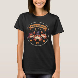 Fröhliche Halloween-Krabben T-Shirt