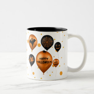 Fröhliche Halloween-Party-Luftballons Zweifarbige Tasse