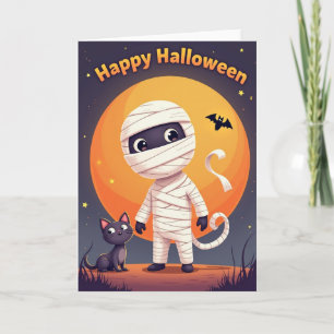Fröhliche Halloween-Spaßkarte Karte