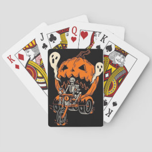 Fröhliche Halloween Spielkarten
