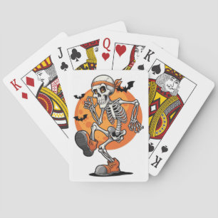 Fröhliche Halloween Spielkarten