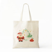 Fröhliche & helle niedliche Santa-Weihnachtsgesche