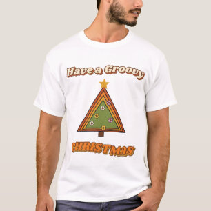 Fröhliche Hippie-Weihnachten T-Shirt