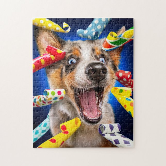 Fröhliche Hundeparty-Tutgeräte (Vertikal)