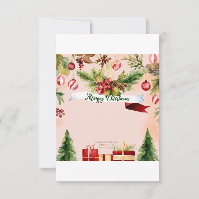 Fröhliche Kartensammlung Dankeskarte (Vorderseite)