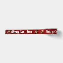 Fröhliche Katze -Mas Crimson Weihnachtskatze Liebh