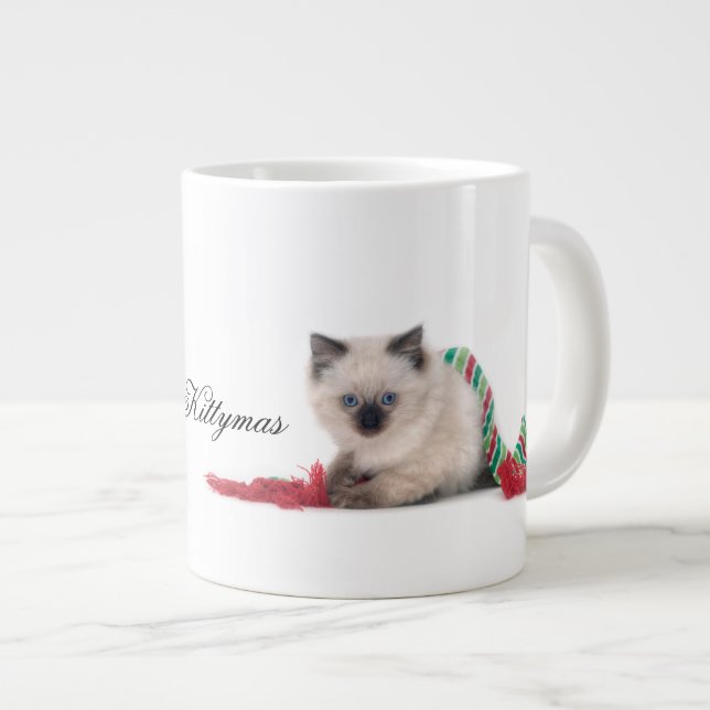 Fröhliche Kittymas Tasse (Vorderseite Rechts)