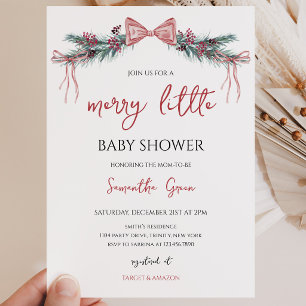 Fröhliche kleine Babyparty Einladung