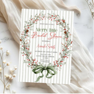 Fröhliche kleine botanische Hochzeitseinladung Einladung