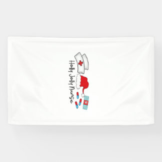 Fröhliche Krankenschwester, Halloween Klassiker T- Banner