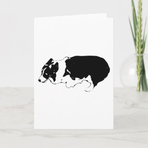 Fröhliche Meilen mit einem Corgi Karte