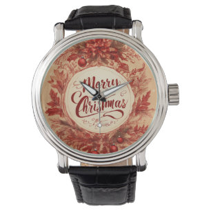 Fröhliche Momente: Weihnachts-Schlüsselanhänger Armbanduhr
