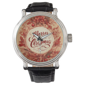 Fröhliche Momente: Weihnachts-Schlüsselanhänger Armbanduhr