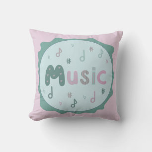 fröhliche Musik Kissen